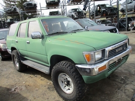 1990 TOYOTA 4RUNNER SR5 GREEN 3.0L AT 4WD Z17596